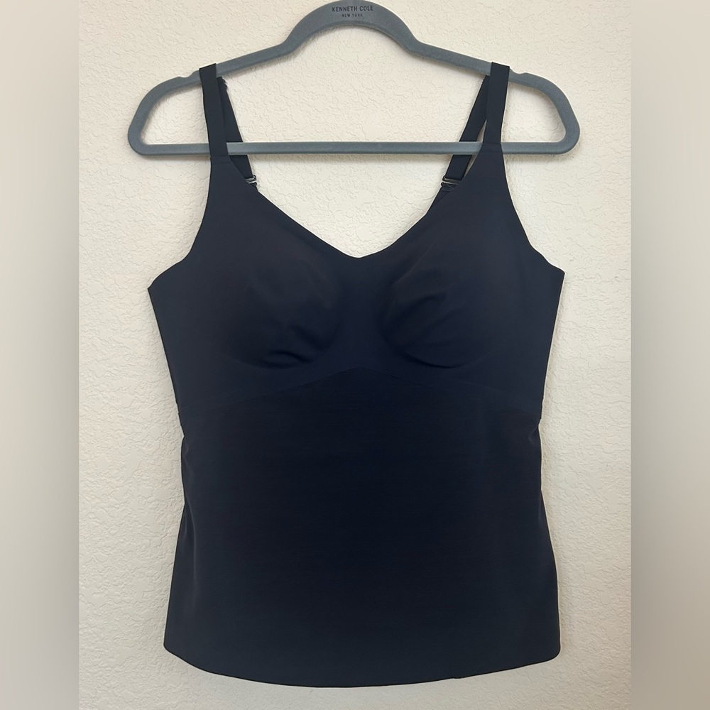 HONEYLOVE LiftWear Cami Sz XL Black Wireless Removable Pads NWOT